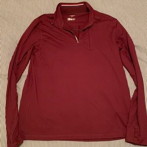 Fourlaps venture half zip (med) - burgundy